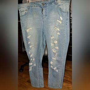 Rue 21 size 13/14 light blue jeans